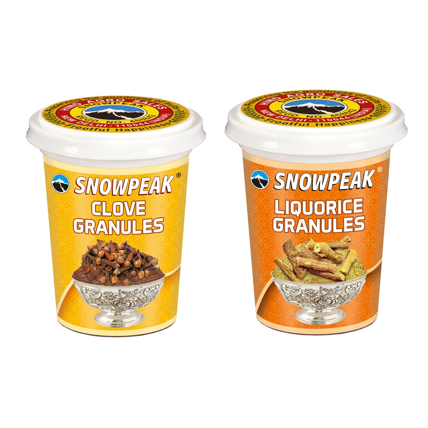 Snowpeak Combo of Liquorice (Mulethi) and Clove Granules (2 X 50g)