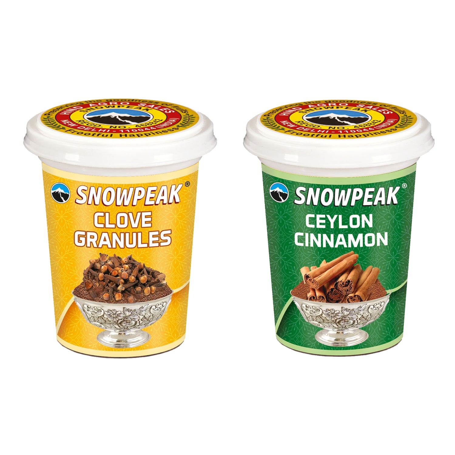 Snowpeak Combo of Clove Granules (50g) & Ceylon Cinnamon (40g)