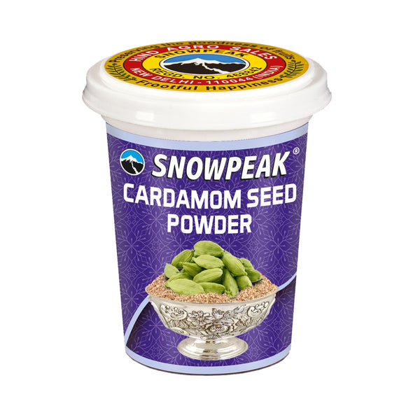 Snowpeak Combo of Cardamom Seed Powder (2 x 25g) | Pure Elaichi Seed Powder | Only Seeds, No Husk | Natural & Aromatic