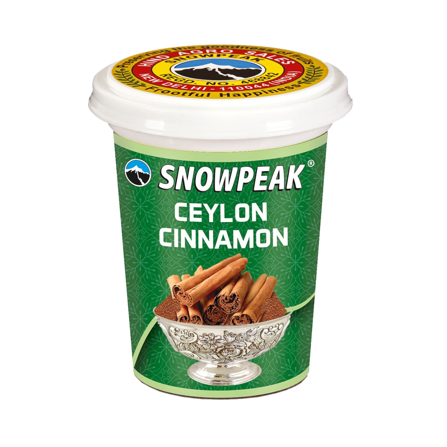 Snowpeak Ceylon Cinnamon Powder (40g) | Pure & Organic Sri Lankan Dalchini | For Tea, Baking & Cooking | No Additives or Preservatives