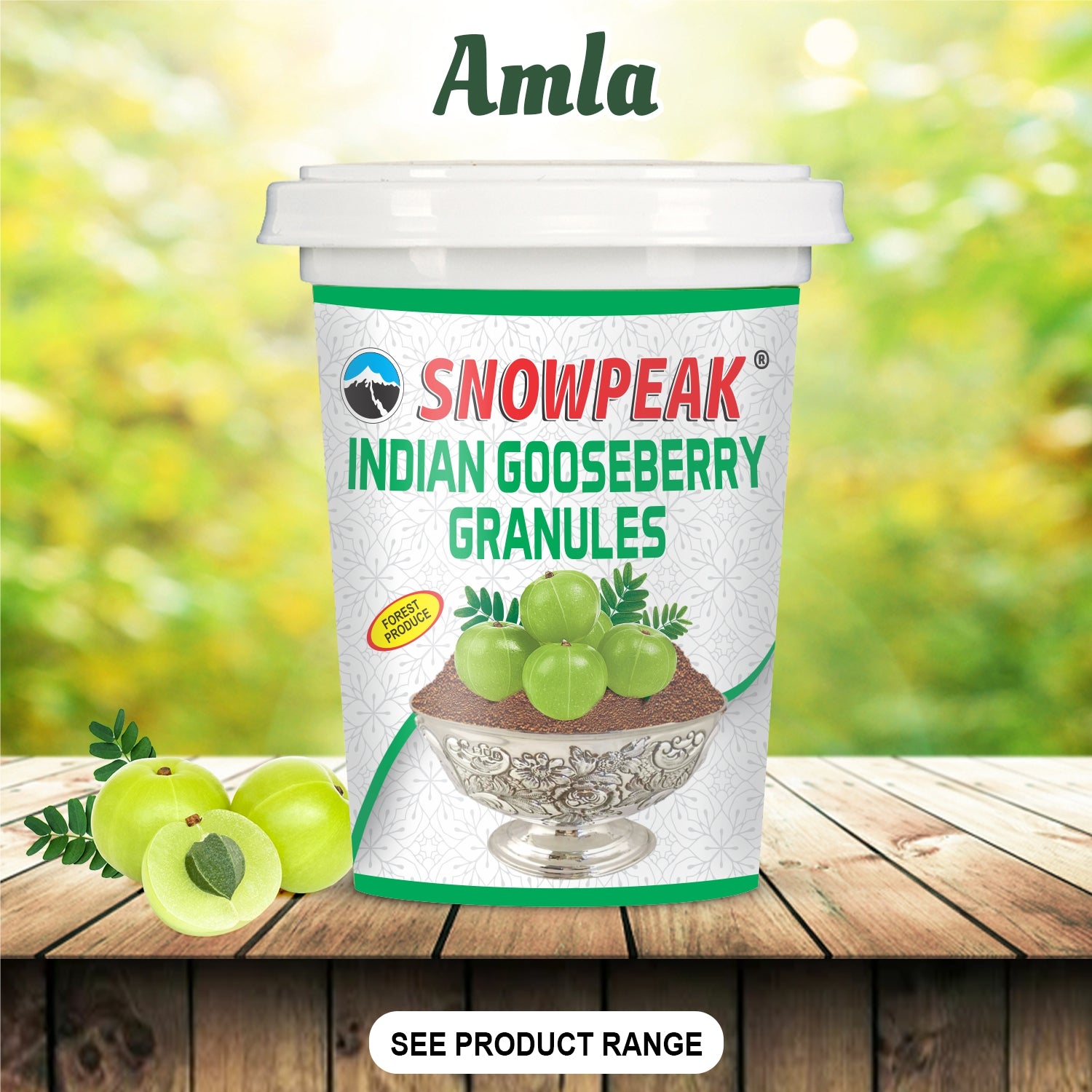 Snowpeak Combo of Amla Granules (3 X 25g)