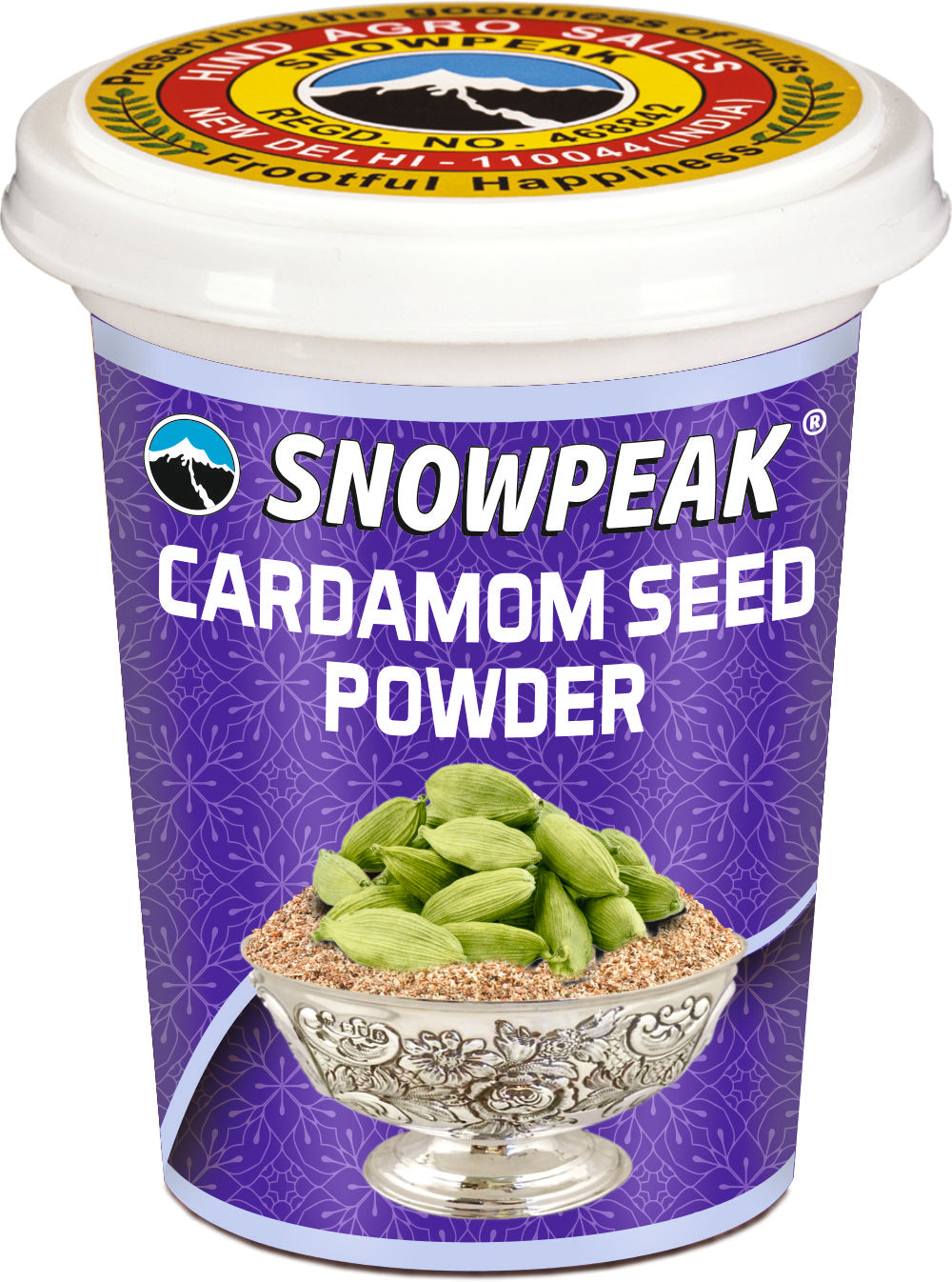 Snowpeak Spices Combo of Cardamom Powder (25g), Clove Granules (25g), Ginger Powder (20g) & Ceylon Cinnamon (20g)