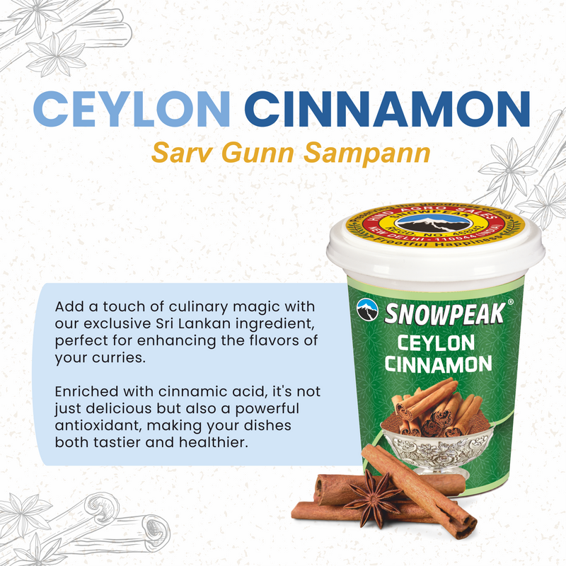 Snowpeak Ceylon Cinnamon (40g)