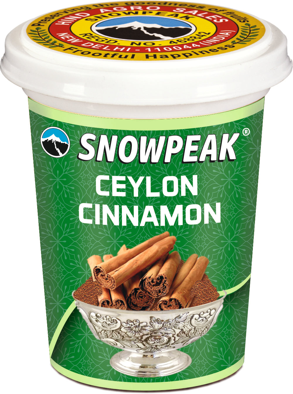 Snowpeak Combo of Amla Granules (50g) & Ceylon Cinnamon (40g)