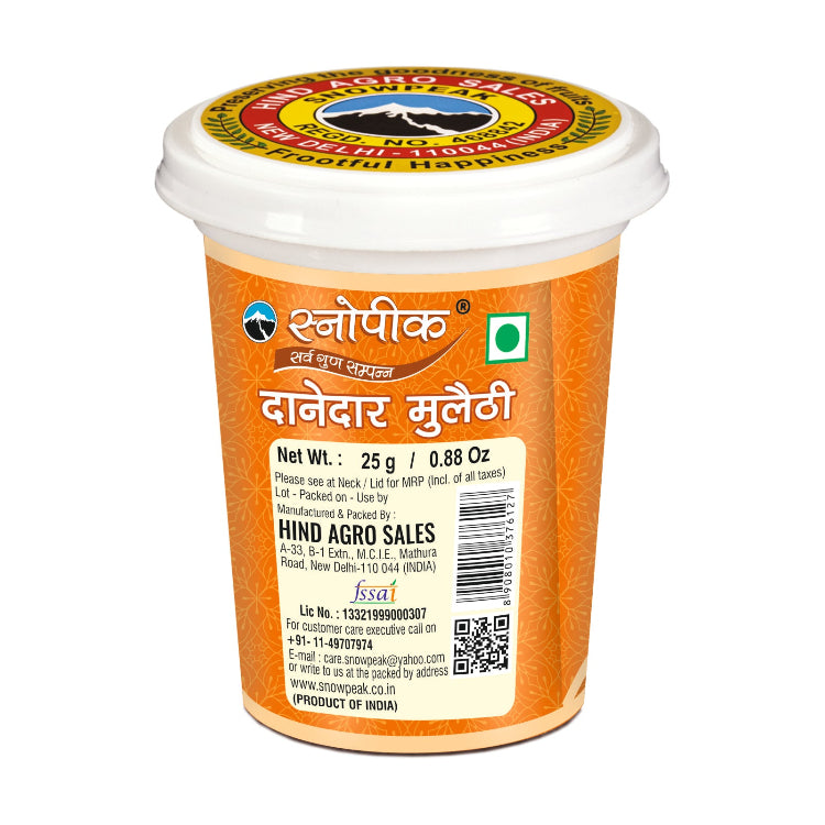 Snowpeak Combo of Liquorice (Mulethi) Granules (3 X 25g)