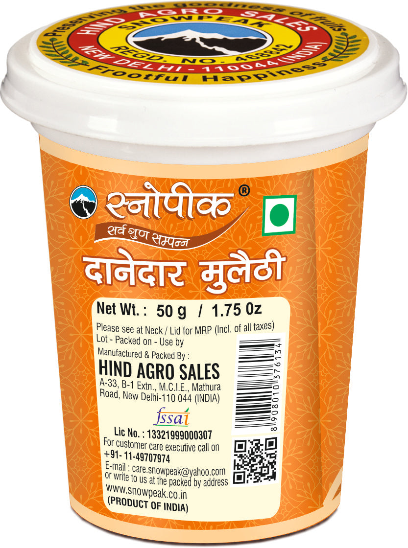 Snowpeak Combo of Amla and Liquorice (Mulethi) Granules (2 X 50g)