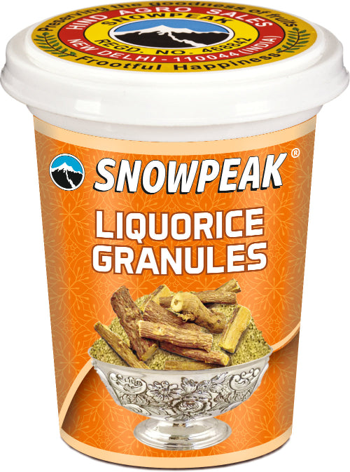 Snowpeak Combo of Liquorice (Mulethi) Granules (25g), Clove Granules (25g), Amla Granules (25g) & Ceylon Cinnamon (20g)