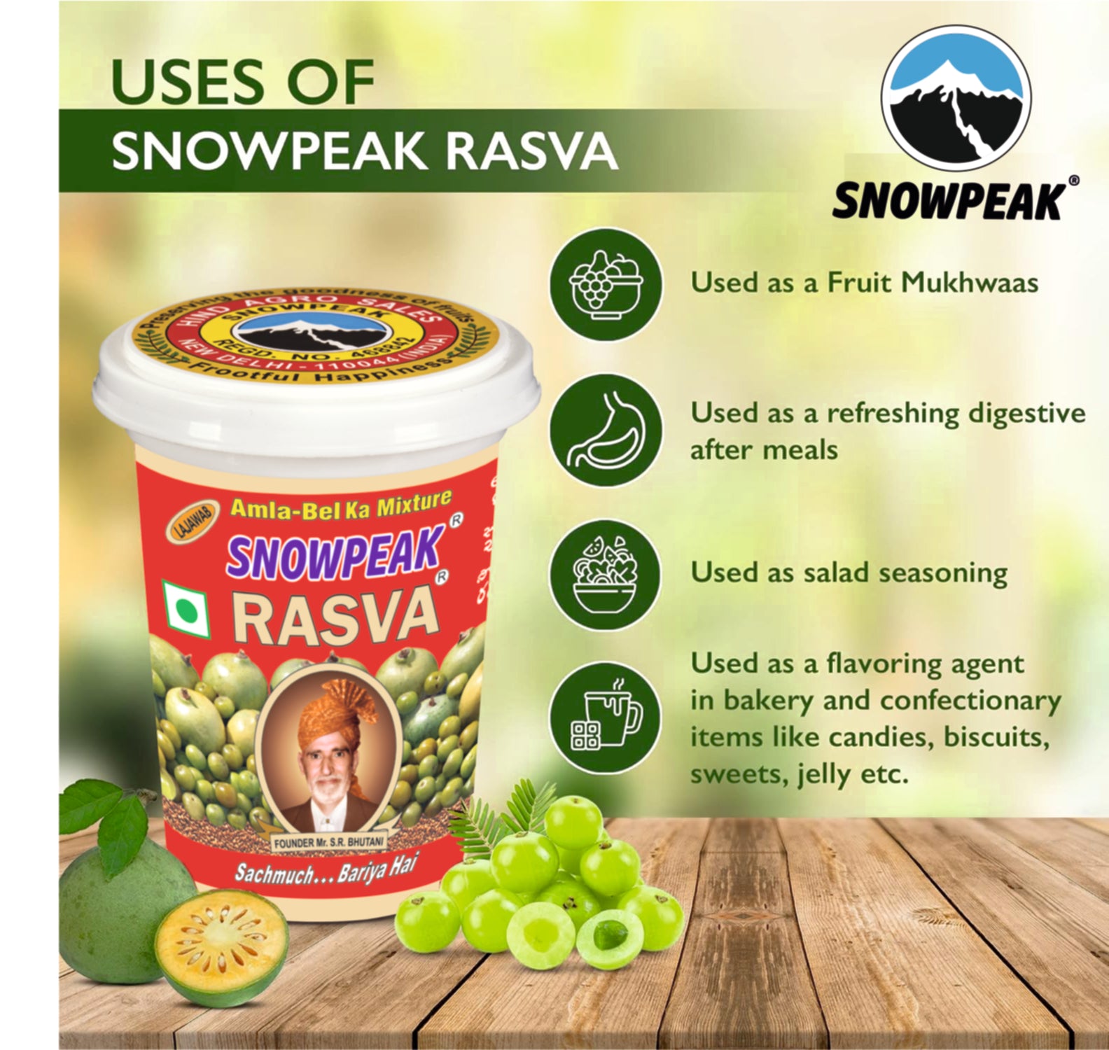 Snowpeak Combo of Rasva (3 X 25g)