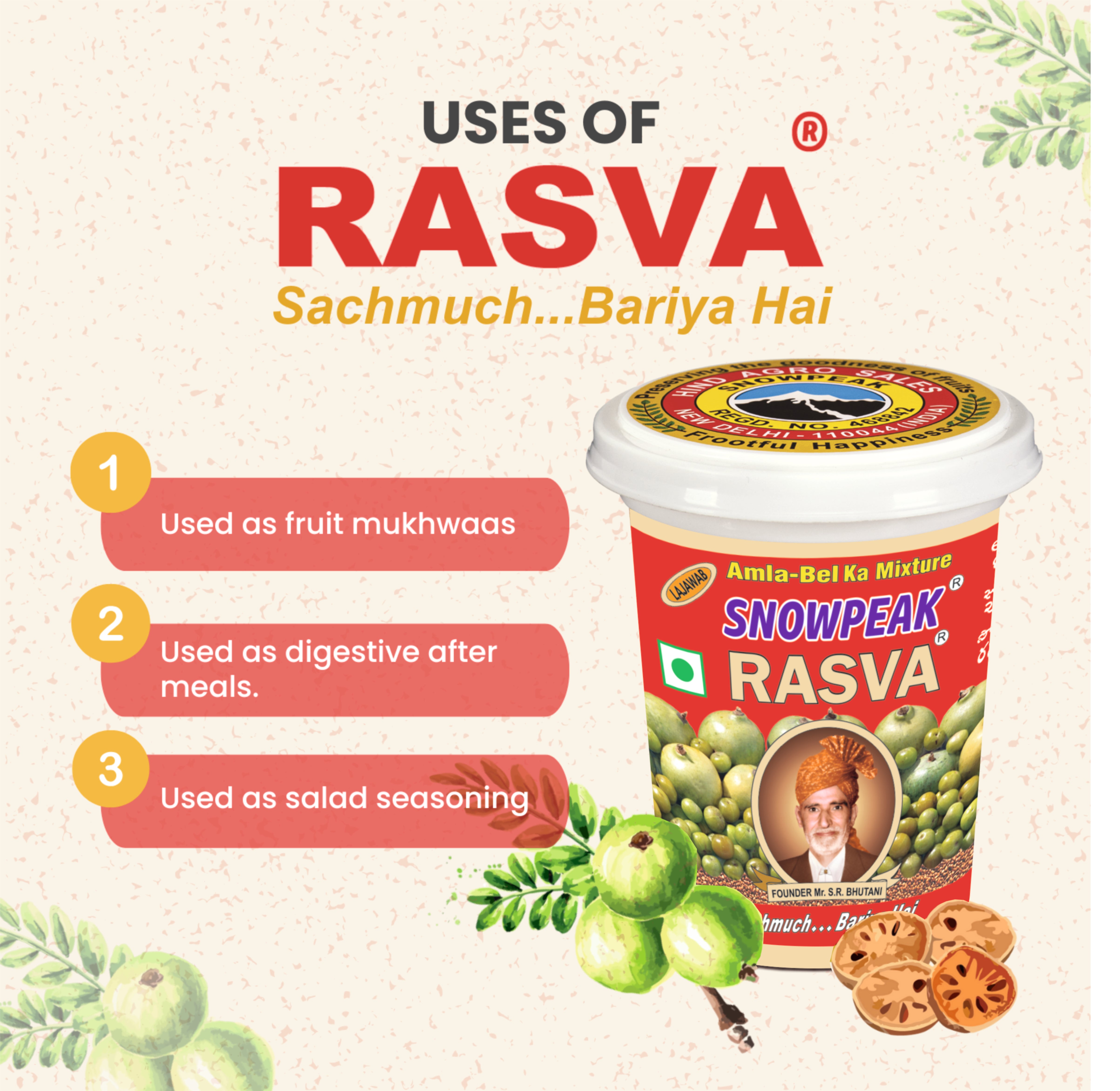 Snowpeak Combo of Rasva (3 X 50g)