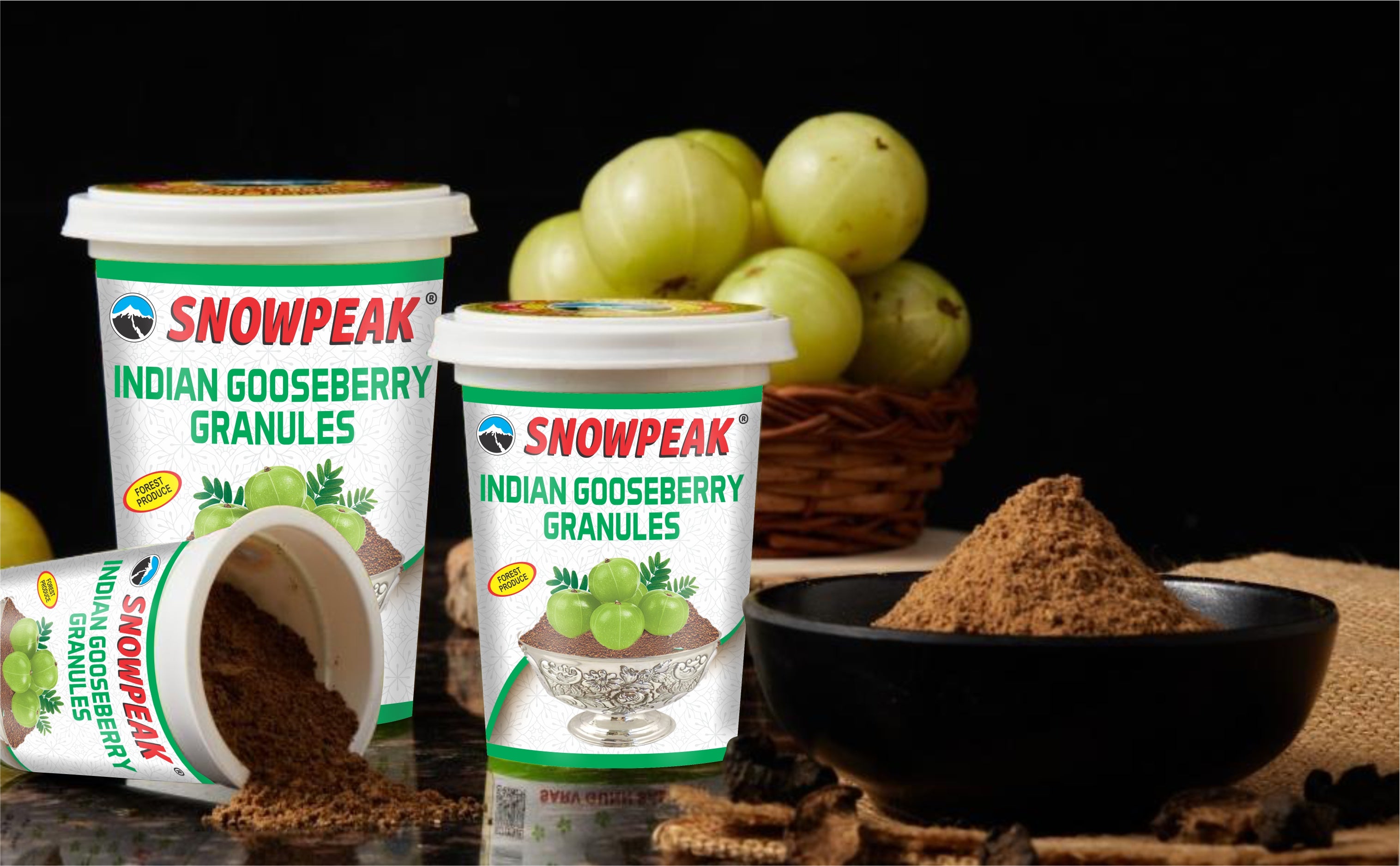 Snowpeak Combo of Amla Granules (2 X 100g)