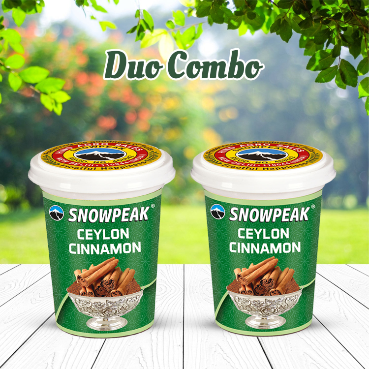 Snowpeak Ceylon Cinnamon Powder – Combo Pack of 2