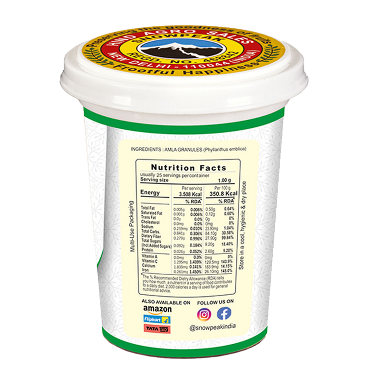 Snowpeak Combo of Amla Granules (3 X 25g)