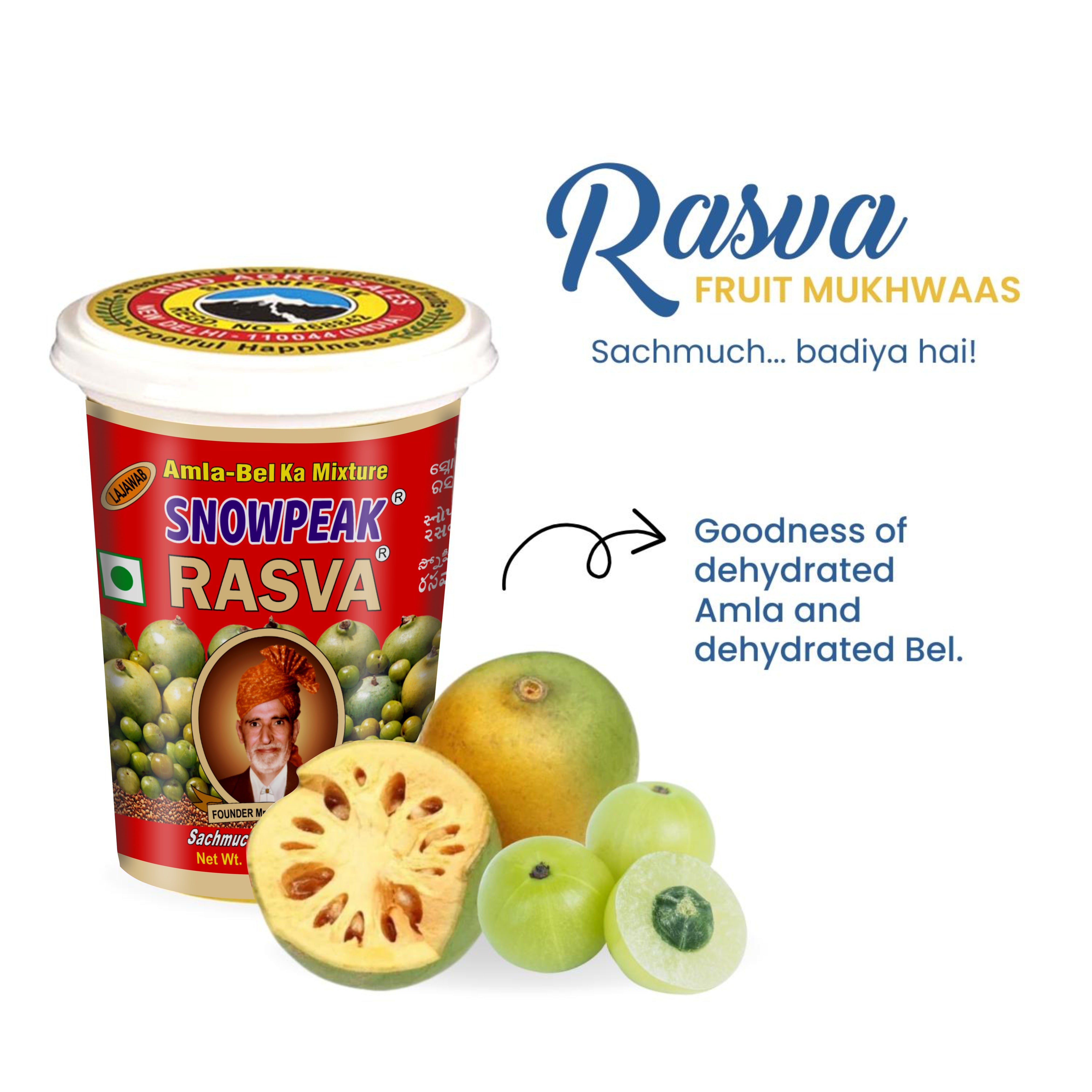 Snowpeak Rasva (Amla-Bel Ka Mixture) (100g)