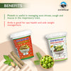 Snowpeak Combo of Amla and Liquorice (Mulethi) Granules (2 X 50g)