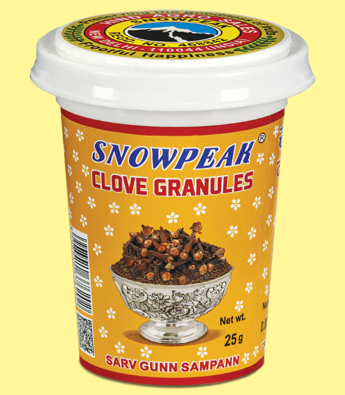 Snowpeak Spices Combo of Cardamom Powder (25g), Clove Granules (25g), Ginger Powder (20g) & Ceylon Cinnamon (20g)