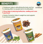 Snowpeak Combo of Cardamom Powder (50g), Clove Granules (50g) & Ceylon Cinnamon (40g)