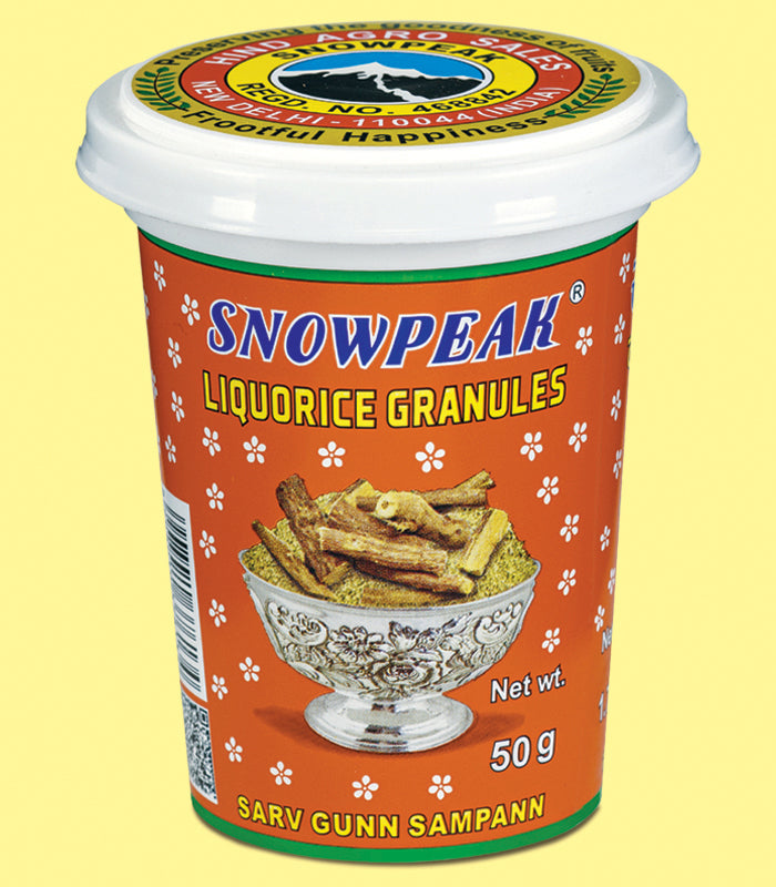 Snowpeak Winter Combo of Liquorice (Mulethi) Granules (50g), Clove Granules (50g) & Ginger Powder (50g)