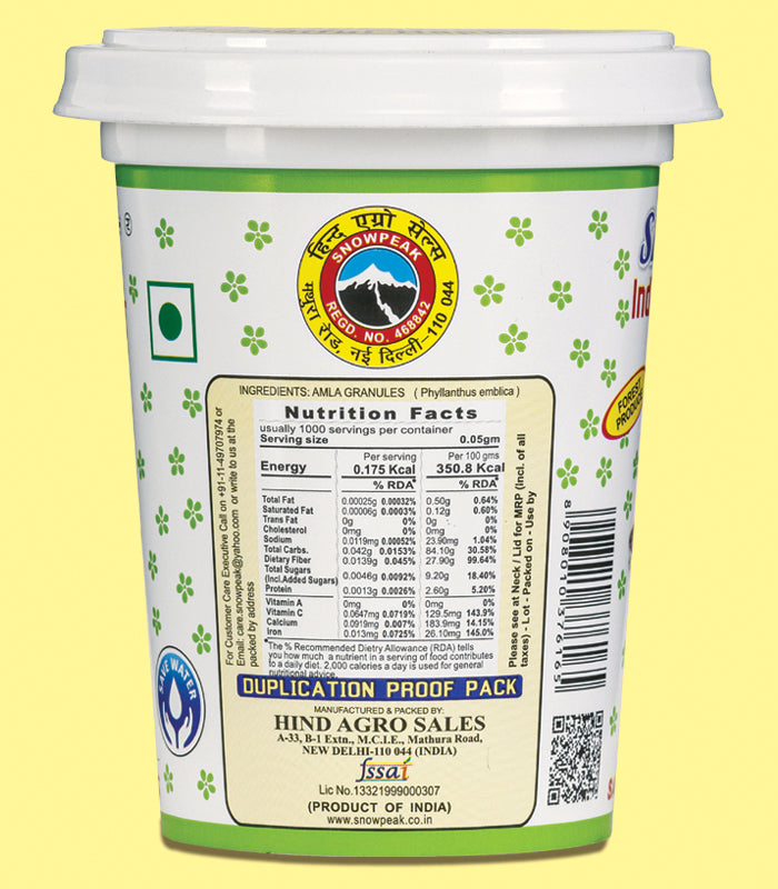 Snowpeak Combo of Rasva, Liquorice (Mulethi) & Amla Granules (3 X 50g)