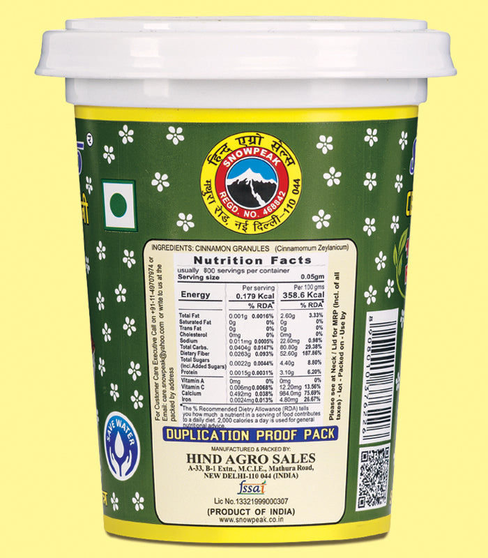 Snowpeak Combo of Liquorice (Mulethi) Granules (50g), Amla Granules (50g) & Ceylon Cinnamon (40g)