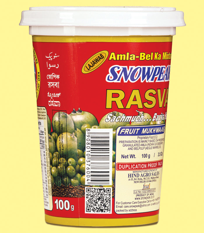 Snowpeak Rasva (Amla-Bel Ka Mixture) (100g)